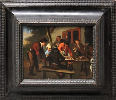 Scuola Fiamminga — Giocatori di backgammon